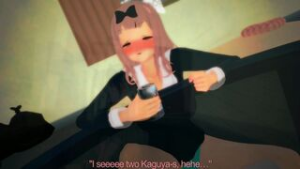 Shuchi’in Falls into a Trap Episode 4 – Chika Fujiwara [Animaker] v2 - kaguya-sama wa kokurasetai animation on Crohasit