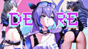 Silver Wolf HMV/PMV “Desire” - ﻿3D animation on Crohasit