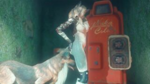 Silvey the Wolfgirl Breeding With Dogmeat - Fallout animation on Crohasit