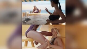 Sindel Pumping - Mortal Kombat animation on Crohasit
