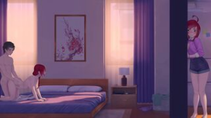 Sister listens to boy fuck mom [4k] - ﻿3D animation on Crohasit