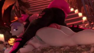 Slowed Creampie [Hooves-Art] - ﻿3D animation on Crohasit