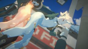 Soukaku x Miyabi - zenless zone zero animation on Crohasit