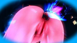 Spectral penis plows pretty blonde - ﻿3D animation on Crohasit