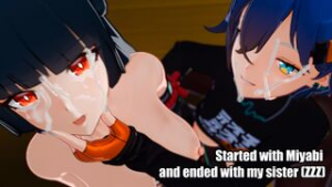 Started with Miyabi and ended with my sister (ZZZ) Full - zenless zone zero animation on Crohasit