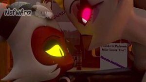 Stella x Moxxie - ﻿3D animation on Crohasit