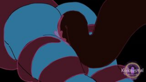 Sticky Threads, handgag fuck - Street Fighter animation on Crohasit