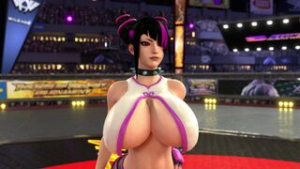Strip Fighter 6, The Queen Of Thickness - Street Fighter animation on Crohasit