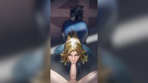 Sue Storm Blowjob POV [Nuttycravat] [4K] - ﻿3D animation on Crohasit