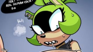 Surge Shocked with Human Cock - Sonic the Hedgehog animation on Crohasit