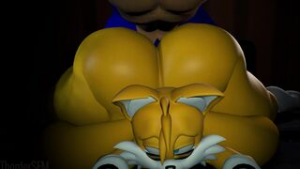 Tails The Stress Reliever - ﻿3D animation on Crohasit
