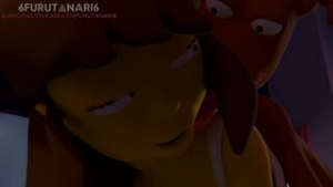 The Simpson’s Laura Powers takes anal doggystyle from Santa’s Little Helper - ﻿3D animation on Crohasit