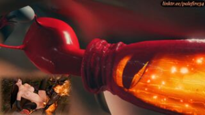 Tifa x Ember – a hot encounter - ﻿3D animation on Crohasit