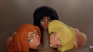 Totally Sluts - ﻿3D animation on Crohasit