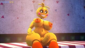 Toy Chica inviting you to eat, will you accept? - ﻿3D animation on Crohasit