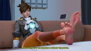 Tracer Footjob – Redmoa [PT-BR] - ﻿3D animation on Crohasit