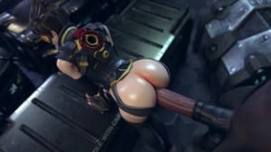 Tracer x Horseman [Rekin3D] - ﻿3D animation on Crohasit