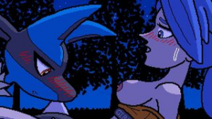 Training With Lucario [KnightOfSyrinx] - Pokemon animation on Crohasit