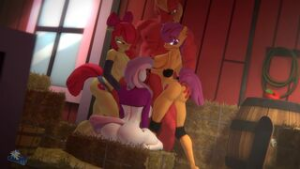 Trap In The Barn [Hoovesart] - ﻿3D animation on Crohasit