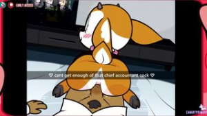 Tsunodagram Cowgirl Only Edit (Canary Primary) - aggretsuko animation on Crohasit