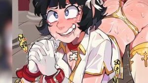 Turn A Innocent Angel Into My Cock Loving Idiot~ - helltaker animation on Crohasit