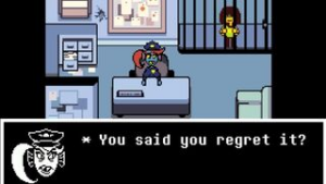 Undyne police brutality - Deltarune animation on Crohasit