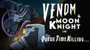 Venom and Moon Knight inQueue Time Killing (Anesquared) - Marvel Rivals animation on Crohasit