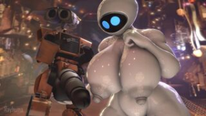 Wall-e and eve new updates - Wall-E animation on Crohasit