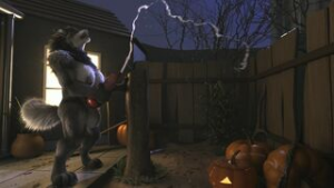 Werewolf Girl Fapping [H0rs3] - ﻿3D animation on Crohasit