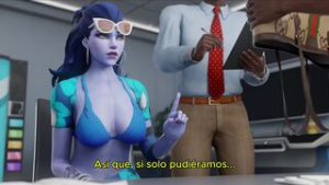 Widowmaker Vacation(Aphy3D)[Subtitulado Por Brown] - ﻿3D animation on Crohasit
