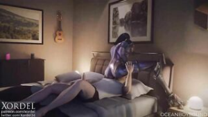 Widowmaker facesitting (Overwatch) - Overwatch animation on Crohasit