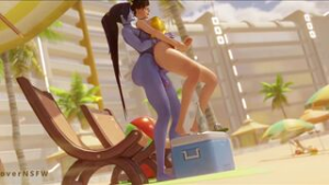 Widowmaker futa fun! - ﻿3D animation on Crohasit