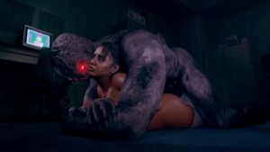 [X3D] Ingrid Hunnigan X Regenerator – NO WM Extended - Resident Evil animation on Crohasit