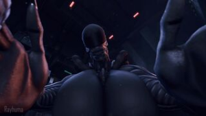Xeno Love - ﻿3D animation on Crohasit