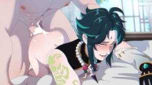 Xiao [Fullbodycollapse] - Genshin Impact animation on Crohasit