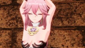 Yae Miko | Kiramekuhoshi - Genshin Impact animation on Crohasit
