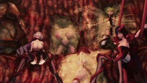 [YiQinWan] Tentacle nest - ﻿3D animation on Crohasit