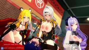 Yixuan x Belle FutaSex (Sound) - zenless zone zero animation on Crohasit