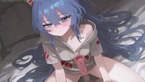 Yorigami Shion (LowRes) [Henkawa] - Touhou animation on Crohasit