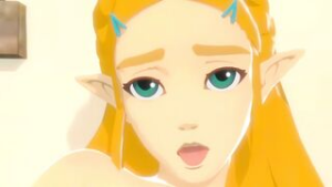Zelda Pleasures Herself While Link Is Away – [Lvl3toaster] - The Legend of Zelda animation on Crohasit