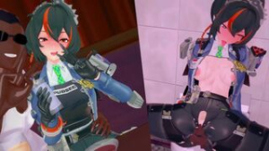 Zenless Zone Zero Shuen - ﻿3D animation on Crohasit