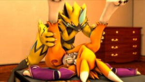 Zera x Rena – Caught And Pounded [A1ph4w01v] - ﻿3D animation on Crohasit