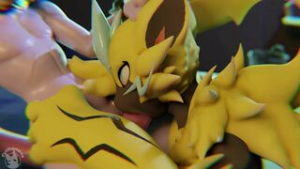 Zeraora Blowjob – [Evilbanana] - Pokemon animation on Crohasit