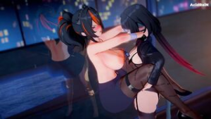 ZhuYuan x JaneDoe FUTA (Sex Sound) - ﻿3D animation on Crohasit