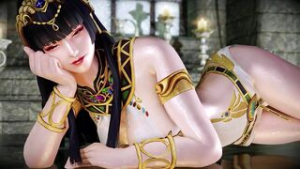 ancient queen and her pet - ﻿3D animation on Crohasit