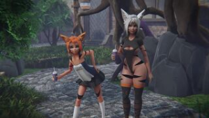 another GrimaceShake meme - ﻿3D animation on Crohasit