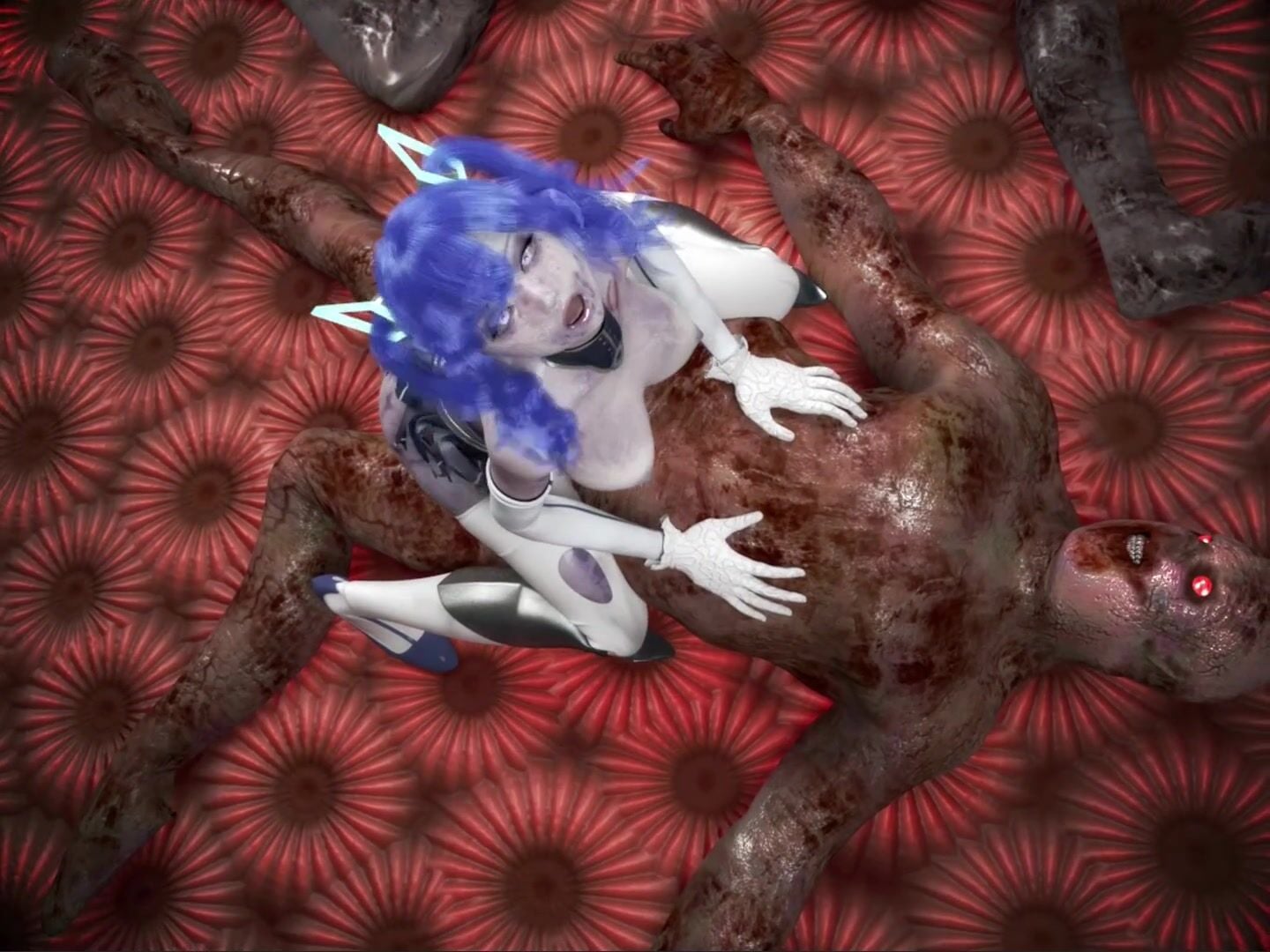 [ATD] ULALA x Zombie & Spider - ﻿3D animation on Crohasit