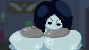 busty marcy (dark skin alt) - Adventure Time animation on Crohasit