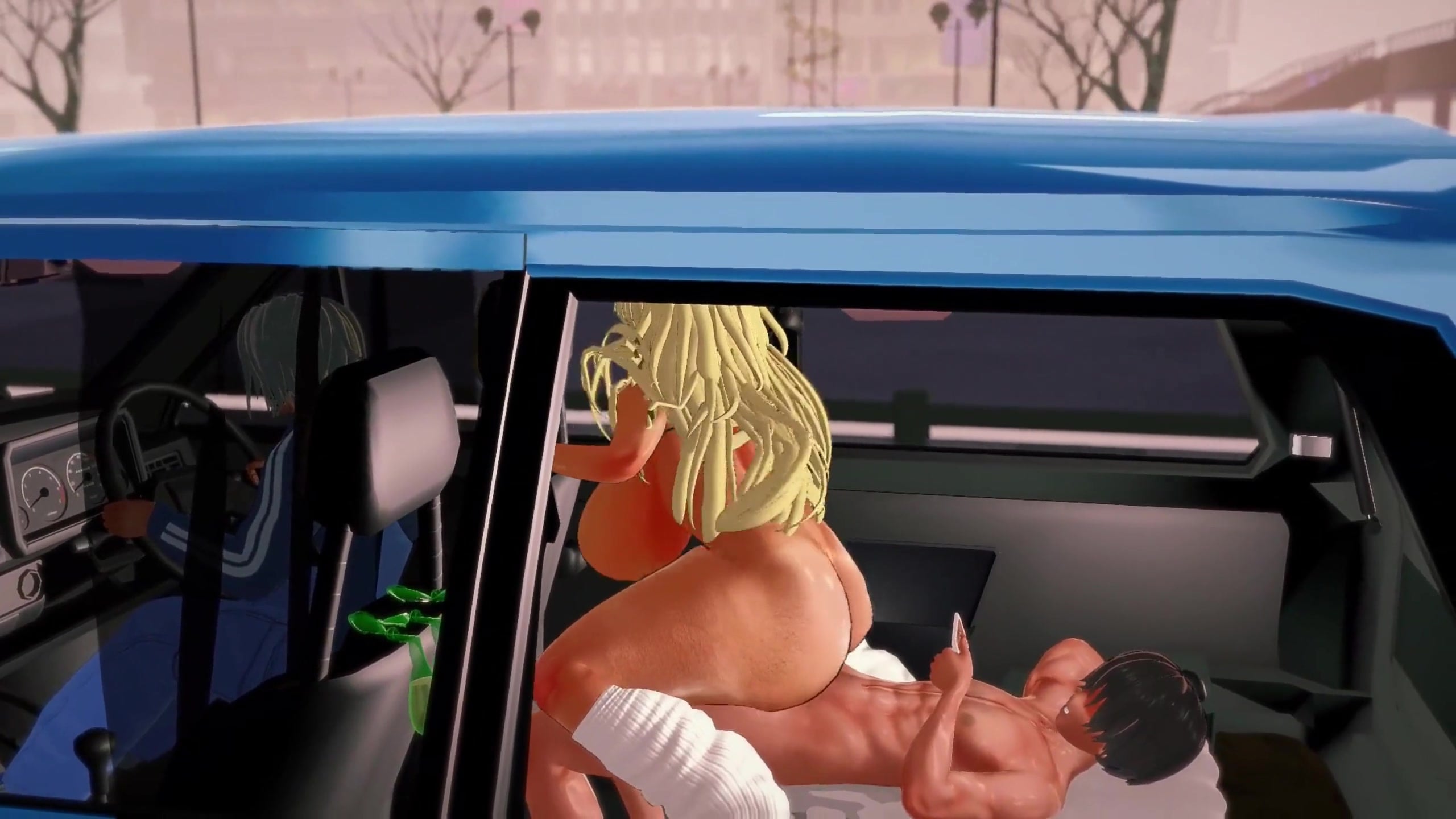 Car Sex - ﻿3D animation on Crohasit