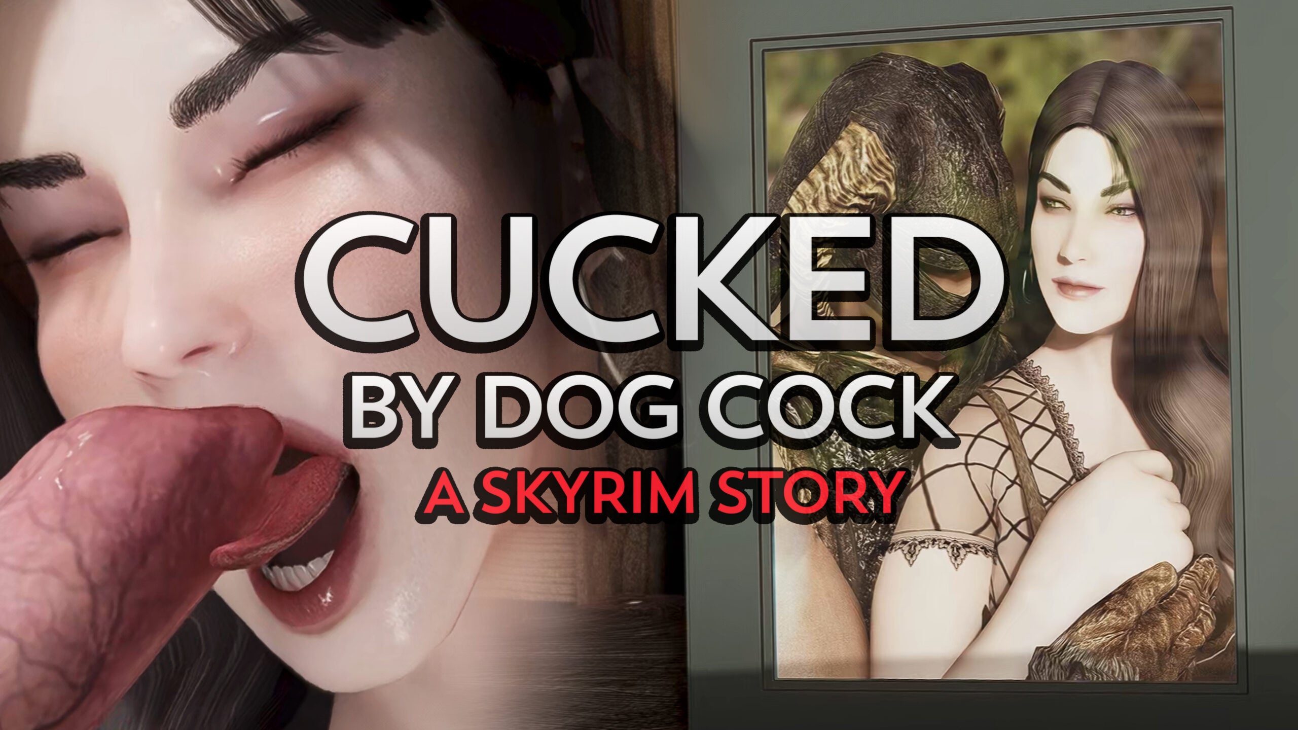 Cucked By Dog Cock – A Skyrim Story (Alternate story) - ﻿3D animation on Crohasit